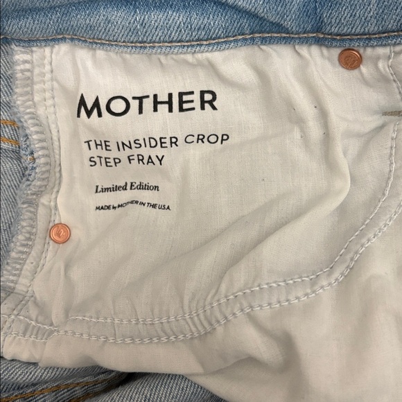 MOTHER Women's Light Blue Ankle Jeans - Picture 6 of 13